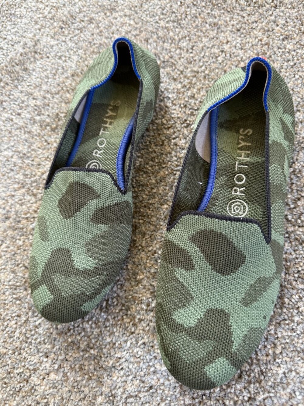 Rothy's Camo Loafers